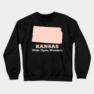 KANSAS: Wide Open Wonders Crewneck Sweatshirt